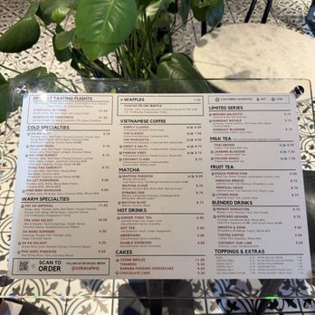 Co Ba Dessert Tea & Coffee - Menu as of December 2025 - Desserts Near Me - San Jose, California Co Ba Dessert Tea & Coffee - Menu as of December 2025 - Desserts Near Me - San Jose, California