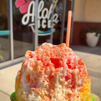 Aloha Ice - Lava Flow - Shaved Ice Near Me