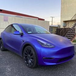 Speedshop - Tesla - Matte Dark Blue Wrap