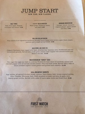 Menu photo 3 First Watch Naples, FL Menu photo 3 First Watch Naples, FL