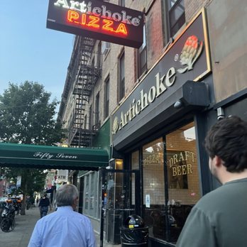 Artichoke Basille's Pizza - Outsdie - Pizza Near Me - Brooklyn, New York Artichoke Basille's Pizza - Outsdie - Pizza Near Me - Brooklyn, New York