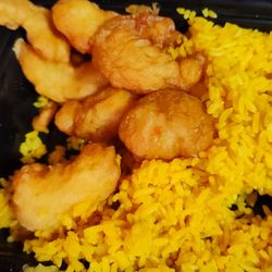 China Ming - Greasy plain chicken and rice