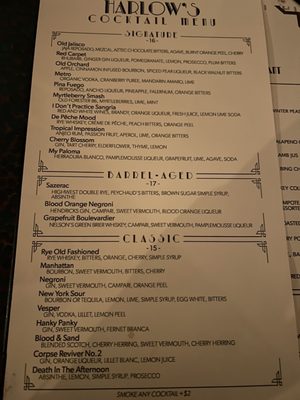 Menu photo 7 Harlow’s Bonsall, CA
