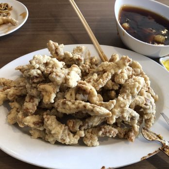 Korean Noodle House - Sweet and sour pork with dipping sauce - Korean Near Me - Flushing, New York