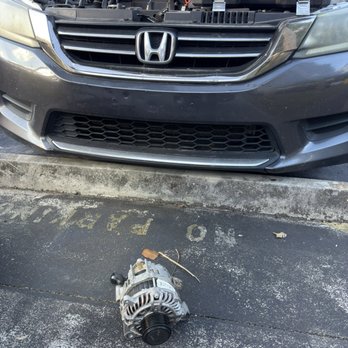 That Miami Mechanic - Showing me the removal of the alternator - Auto Repair Near Me That Miami Mechanic - Showing me the removal of the alternator - Auto Repair Near Me