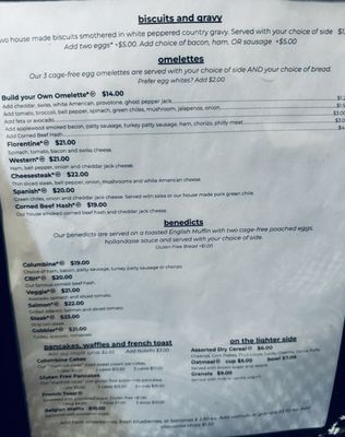 Menu photo 2 Columbine Cafe Breckenridge, CO Menu photo 2 Columbine Cafe Breckenridge, CO