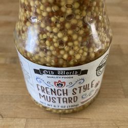 Grocery Outlet - Had to try this, French style mustard only $1.99. Aug. 2023.
