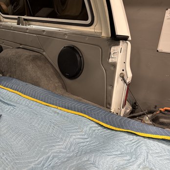 JD Auto Trim - Finished custom subwoofer box 81 Blazee - Auto Upholstery Near Me - Sparks, Nevada