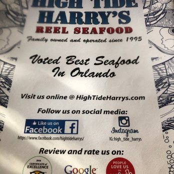 High Tide Harry's - Seafood Near Me - Orlando, Florida High Tide Harry's - Seafood Near Me - Orlando, Florida