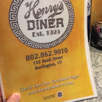 Henrys Diner - Diners Near Me - Burlington, Vermont Henrys Diner - Diners Near Me - Burlington, Vermont
