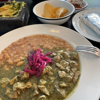 Villa Azteca - Chile verde plate - Mexican Near Me - Salinas, California Villa Azteca - Chile verde plate - Mexican Near Me - Salinas, California
