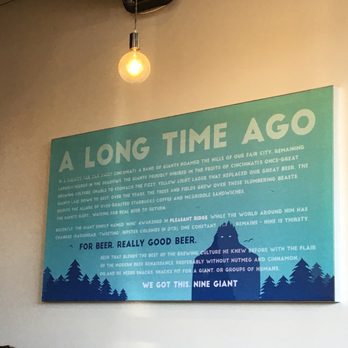 Nine Giant Brewing - Story - Gastropubs Near Me - Cincinnati, Ohio Nine Giant Brewing - Story - Gastropubs Near Me - Cincinnati, Ohio