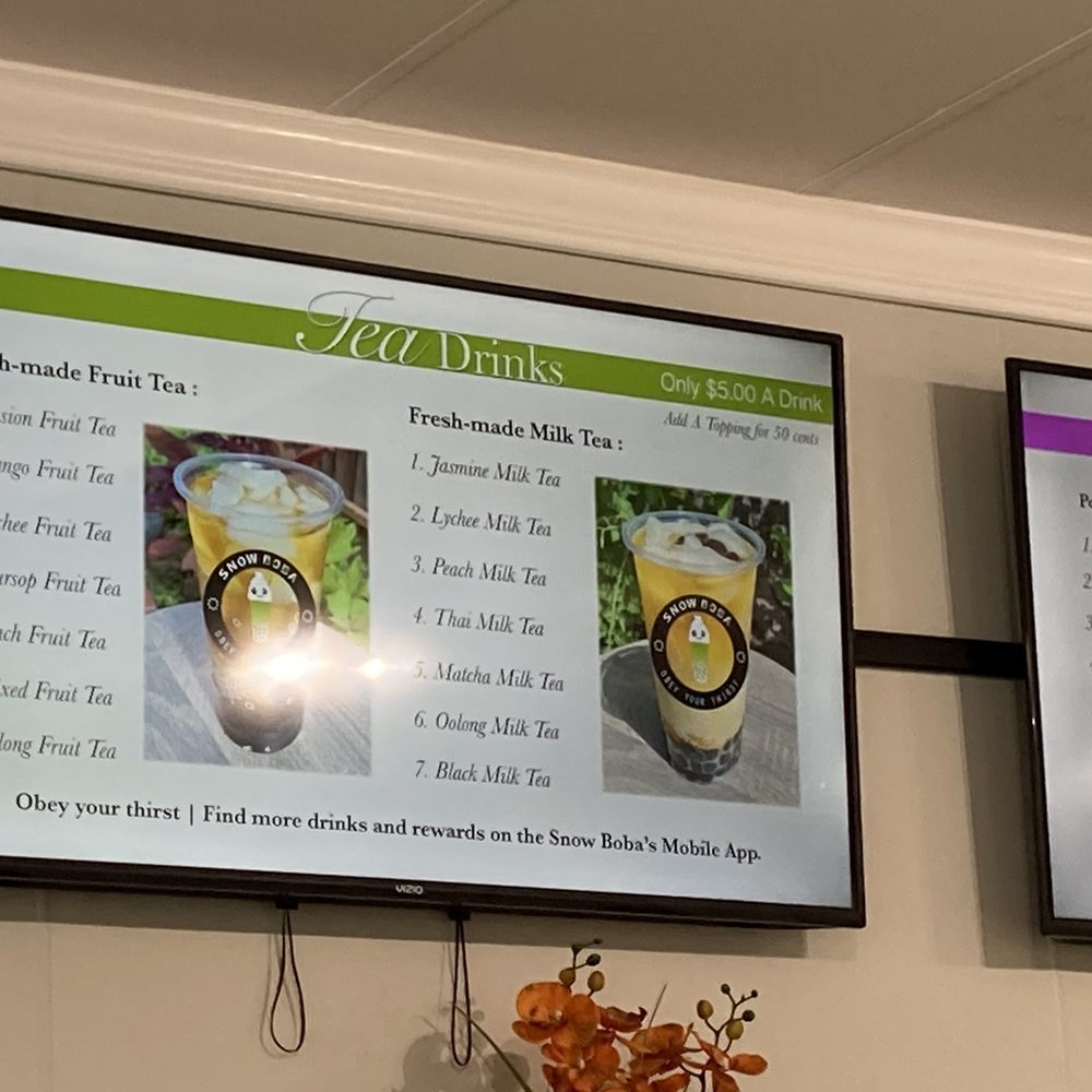 Snow Boba - Tea drink menu - Bubble Tea Near Me - San Jose, California Snow Boba - Tea drink menu - Bubble Tea Near Me - San Jose, California