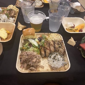Toa Luau - All the food!! And they offered more food!! Pulled pork, grilled chicken, Mac salad, salad and rice ALL FINISHED - Cultural Center Near Me - Haleiwa, Hawaii Toa Luau - All the food!! And they offered more food!! Pulled pork, grilled chicken, Mac salad, salad and rice ALL FINISHED - Cultural Center Near Me - Haleiwa, Hawaii