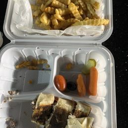 Beef shawarma, fries... Beef shawarma, fries...