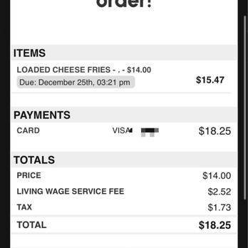 Look Dine-In Cinemas - Monrovia - Ordered a $18.25 cheese fries @3:21pm... - Cinema Near Me - Monrovia, California Look Dine-In Cinemas - Monrovia - Ordered a $18.25 cheese fries @3:21pm... - Cinema Near Me - Monrovia, California