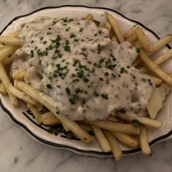Foiegwa - Truffle, Parmesan Béchamel Fries (Kind of like the French version of Poutine) - French Near Me - Montreal, Quebec