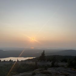 Cadillac Mountain Summit Shuttle - Sunset at Cadillac Mountain