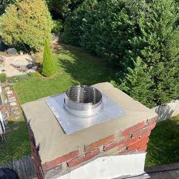 Gallo’s Chimney Sweep - New stainless steel liner system and crown! - Chimney Sweeps Near Me - Feasterville, Pennsylvania