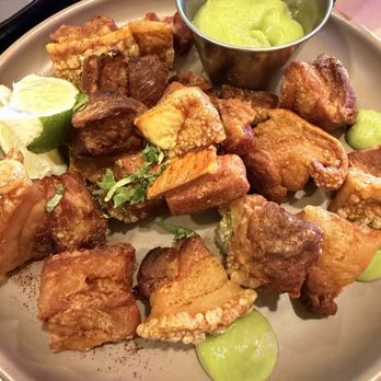 Los Primos - Chicharrones with guacamole - Latin American Near Me - Oviedo, Florida