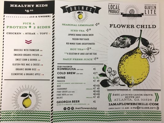 Menu photo 6 Flower Child Atlanta, GA Menu photo 6 Flower Child Atlanta, GA