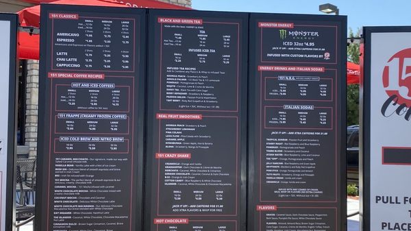 Menu photo 2 151 Coffee Roanoke, TX