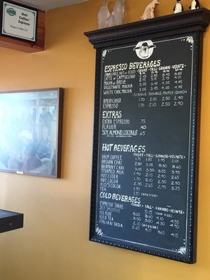 Menu photo 2 Penguin Coffee Anacortes, WA Menu photo 2 Penguin Coffee Anacortes, WA