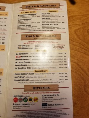 Menu photo 5 Texas Roadhouse Nampa, ID