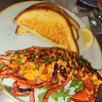 The Foxtail - Lobster Appetizer-- reminded me of a deconstructed lobster roll with the buttery brioche toast - Mediterranean Near Me - Madison, Mississippi