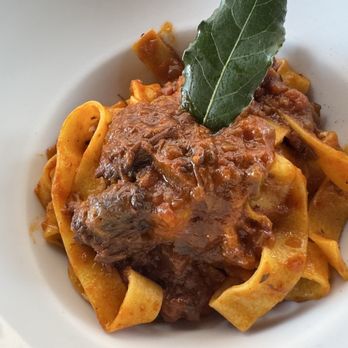 Sorpasso - Pappadelle with oxtail ragu - Italian Near Me - Rome, RM Sorpasso - Pappadelle with oxtail ragu - Italian Near Me - Rome, RM