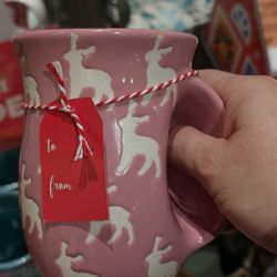 WFM Coffee Bar - Huge reindeer mug