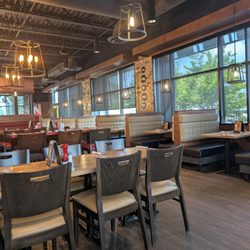 Swiss Chalet Rotisserie & Grill - View from my booth