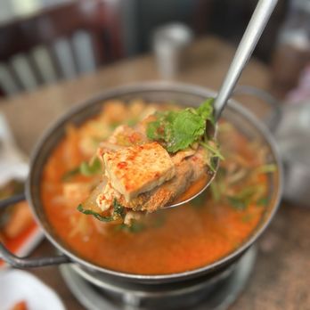 Miari Noodle House - Spicy fish egg casserole - Korean Near Me - Los Angeles, California Miari Noodle House - Spicy fish egg casserole - Korean Near Me - Los Angeles, California