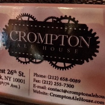 Crompton Ale House - Bars Near Me - New York, New York Crompton Ale House - Bars Near Me - New York, New York