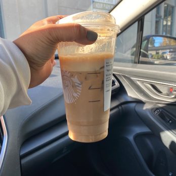 Starbucks - Venti Ice Brown Sugar Oatmilk Shaken Espresso - Coffee & Tea Near Me - Sacramento, California Starbucks - Venti Ice Brown Sugar Oatmilk Shaken Espresso - Coffee & Tea Near Me - Sacramento, California