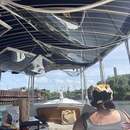 Inside look of the boat and the beginning of our ride. Inside look of the boat and the beginning of our ride.