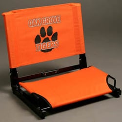 Image Embroidery and Screen Printing - We'll even customize stadium chairs!