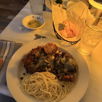 Mare e Monte - Crispy Chicken Piccata - Italian Near Me - San Antonio, Texas