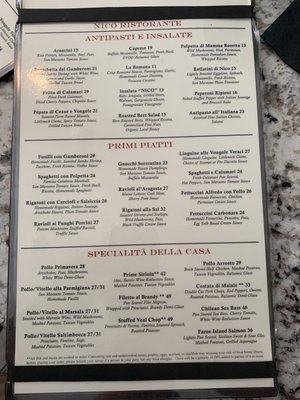 Menu photo 6 Nico Ristorante Boston, MA Menu photo 6 Nico Ristorante Boston, MA
