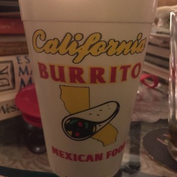 California Burrito - Antioch - LARGE DRINK - pretty sure it's 32oz. I had Jamaica, & it was very good. - Mexican Near Me - Antioch, California