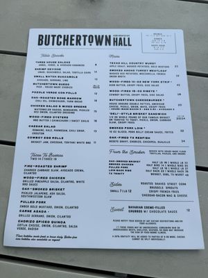 Menu photo 2 Butchertown Hall Nashville, TN Menu photo 2 Butchertown Hall Nashville, TN