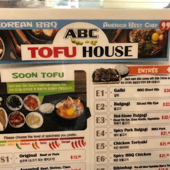 ABC Tofu House - Menu title - Korean Near Me - Reseda, California ABC Tofu House - Menu title - Korean Near Me - Reseda, California