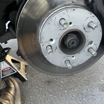 Addis Automotive - A rotor that's "brand new " this was one month after he gave me all "new products " and not to mention the pins were completely stuck - Auto Repair Near Me - Bakersfield, California Addis Automotive - A rotor that's "brand new " this was one month after he gave me all "new products " and not to mention the pins were completely stuck - Auto Repair Near Me - Bakersfield, California