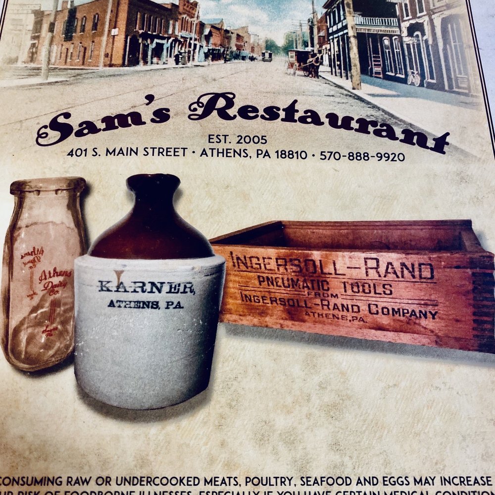 Sam's - Sam's Menu - Diners Near Me - Athens, Pennsylvania