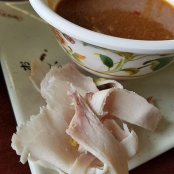 Pho 76 - This is the "pork" from inside the spring roll. It tasted like deli turkey. - Vietnamese Near Me - Wausau, Wisconsin Pho 76 - This is the "pork" from inside the spring roll. It tasted like deli turkey. - Vietnamese Near Me - Wausau, Wisconsin