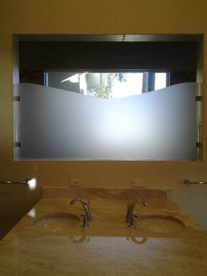 Imperial Glass and Mirror by null