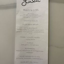 Mezze Mezze