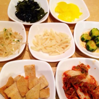 Manna Korean Restaurant - Banchan! The best part of every Korean meal. - Korean Near Me - Davis, California