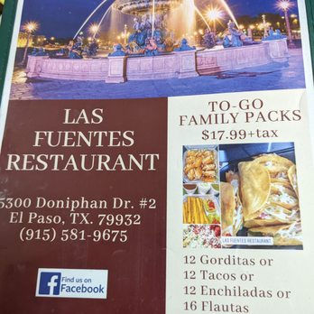 Las Fuentes Restaurant - Mexican Near Me - El Paso, Texas Las Fuentes Restaurant - Mexican Near Me - El Paso, Texas