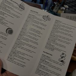 Jack's Wood Fired Oven - Menu